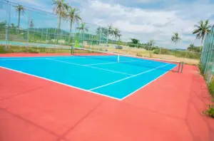 Lawn Tennis Court at Motherland Resort, Igbad